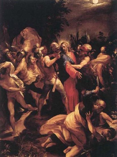 GIuseppe Cesari Called Cavaliere arpino The Betrayal of Christ